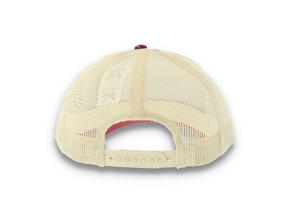 Trucker Cap Burgundy/Stone Atlantis Rapper Cotton - LOKK