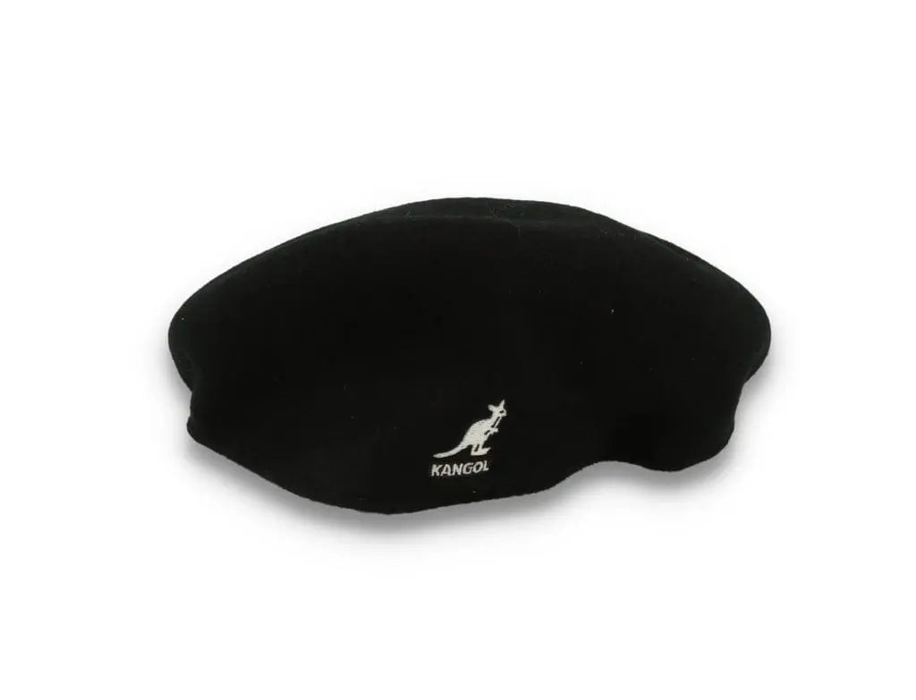 Kangol 504 Cap Wool Black - LOKK