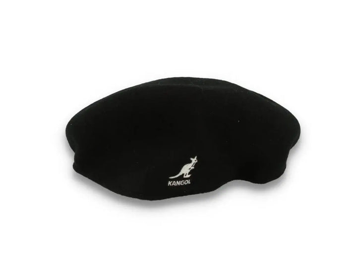 Kangol 504 Cap Wool Black - LOKK