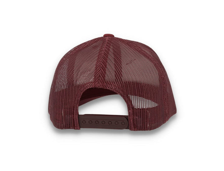 Maroon Trucker Cap Retro - Yupoong 6606 - LOKK
