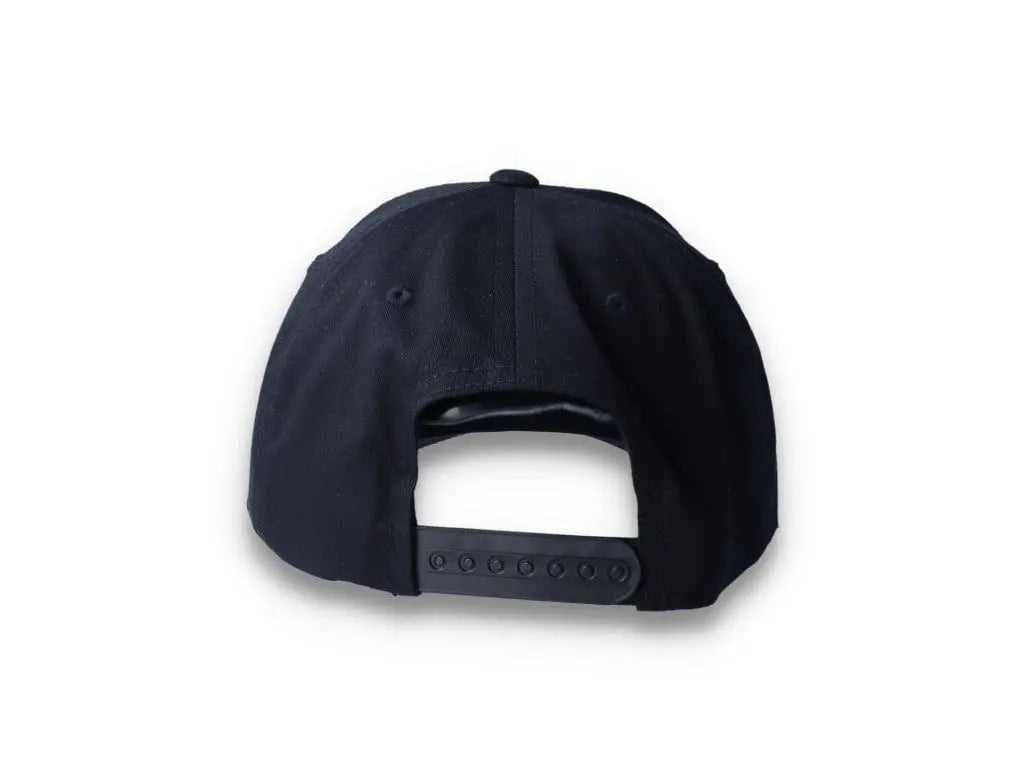Curved Baseball Cap Snapback Black - Yupoong 7706 - LOKK