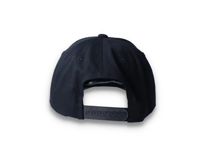 Curved Baseball Cap Snapback Black - Yupoong 7706 - LOKK