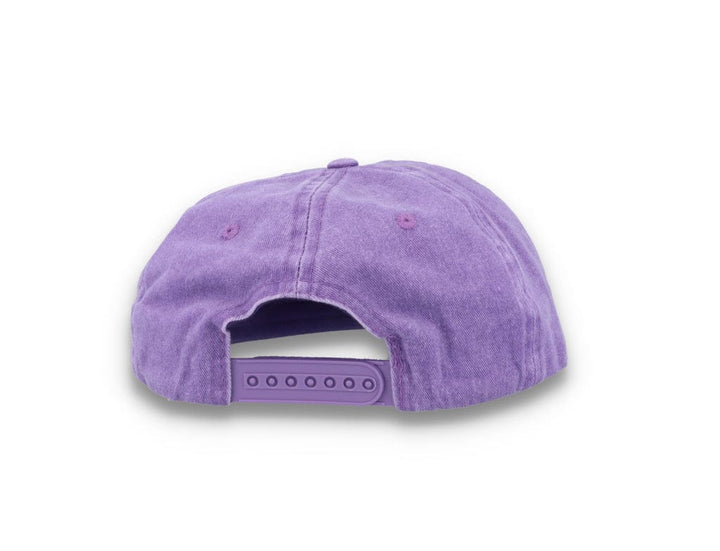 Free & Easy Don't Trip Washed Snapback Hat Purple - LOKK