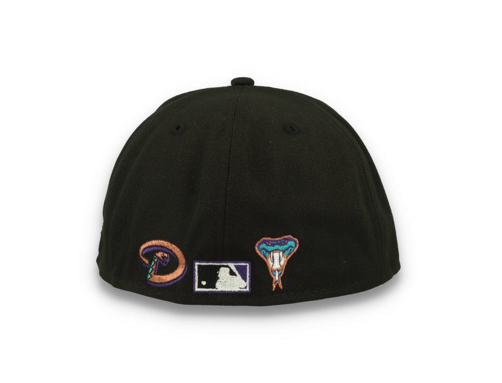 59FIFTY Team Colour Split Arizona Diamondbacks Black - LOKK