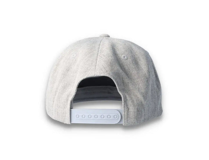 Heather Grey/Heather Grey Snapback Cap - Yupoong 6089M - LOKK