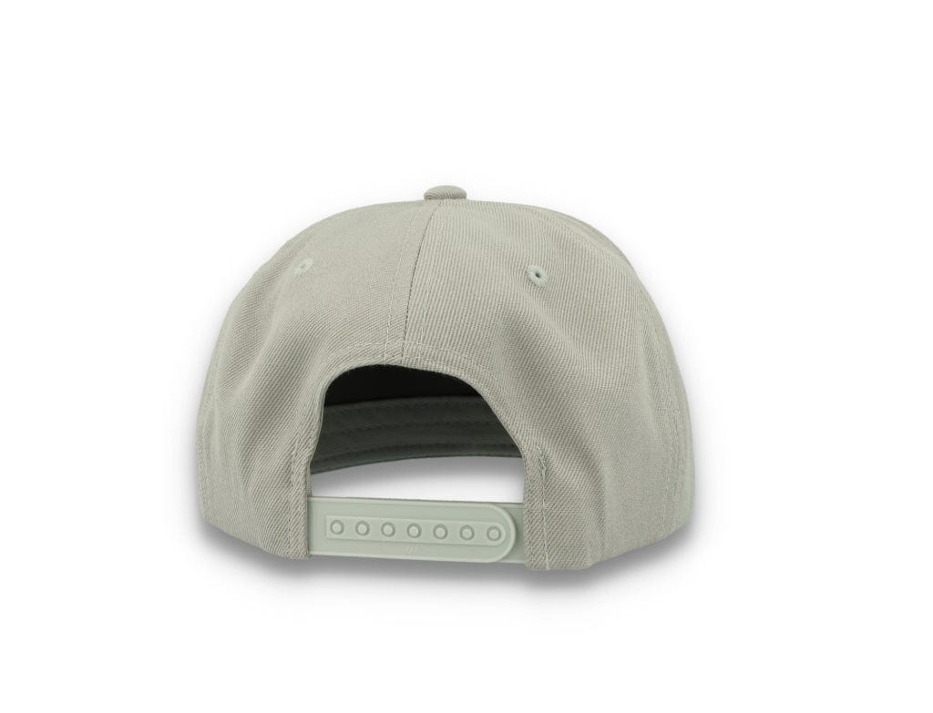 Silver Grey Snapback Cap 6089M - LOKK
