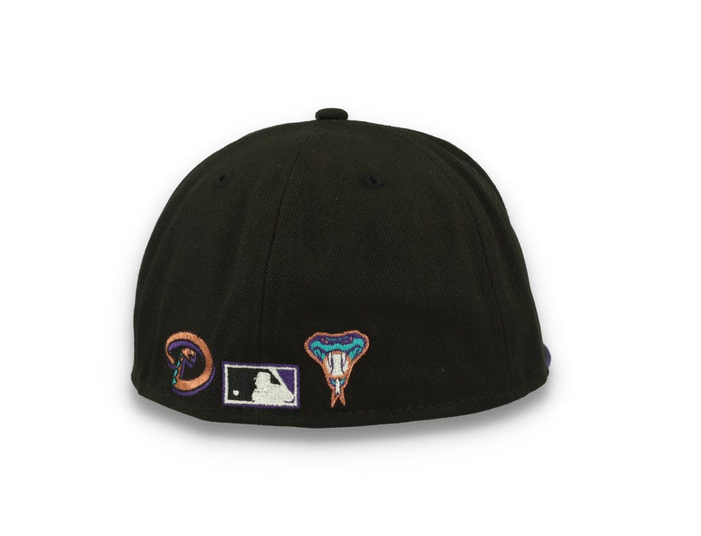 59FIFTY Team Colour Split Arizona Diamondbacks Black - LOKK