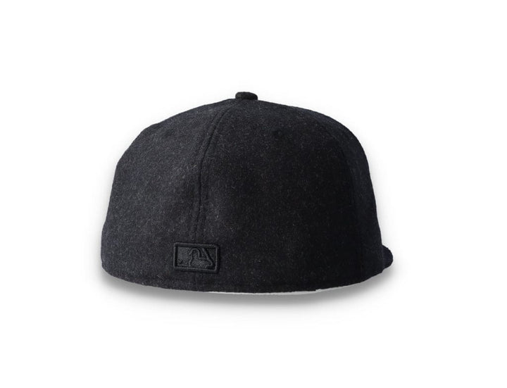 59FIFTY Melton Wool LA Dodgers Black/White - LOKK