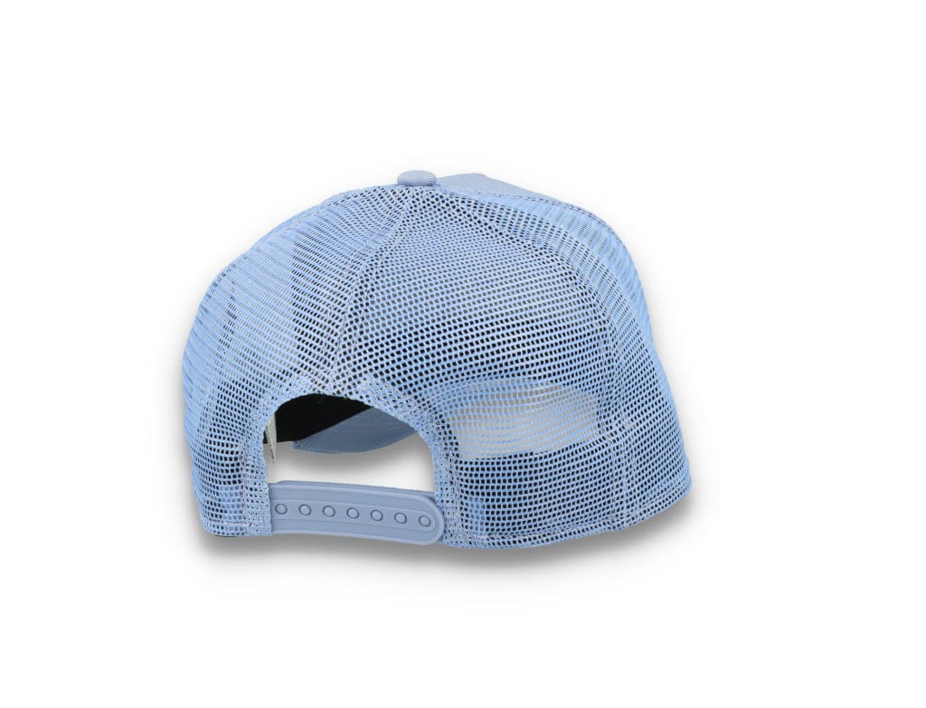 Tonal Mesh Trucker Cap NY Yankees Iris Flower - LOKK