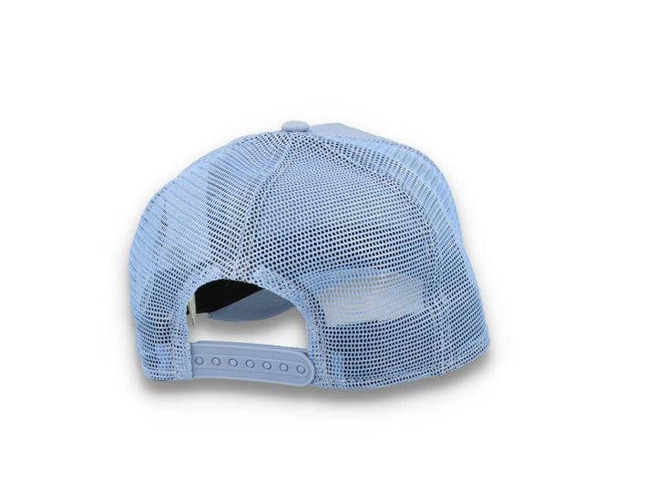 Tonal Mesh Trucker Cap NY Yankees Iris Flower - LOKK