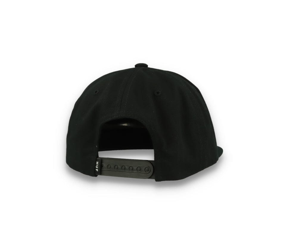Huf Set Box Snapback Black - LOKK