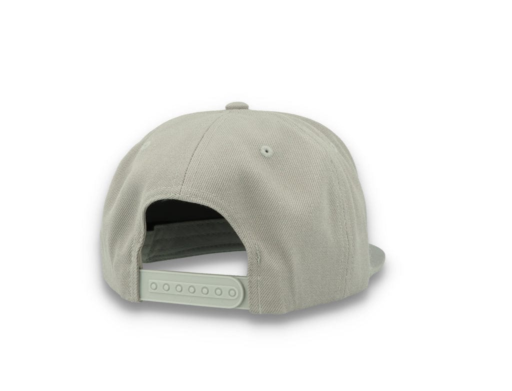 Silver Grey Snapback Cap 6089M - LOKK