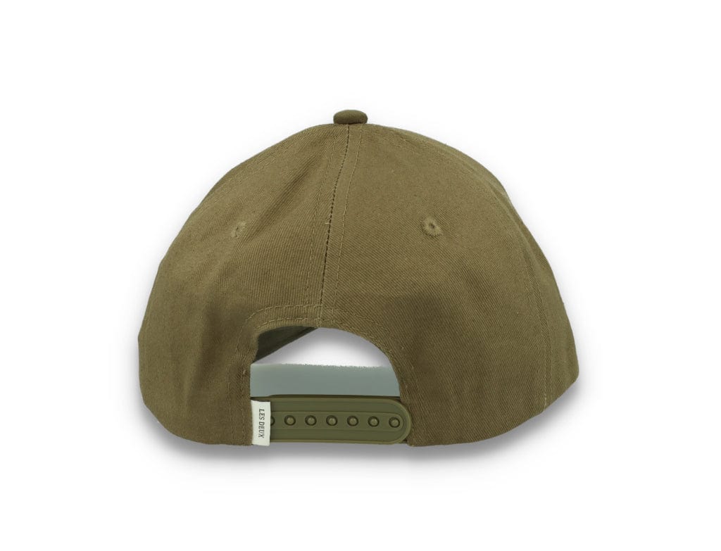 Baseball Cap Suede II Olive Night/Rosin - LOKK