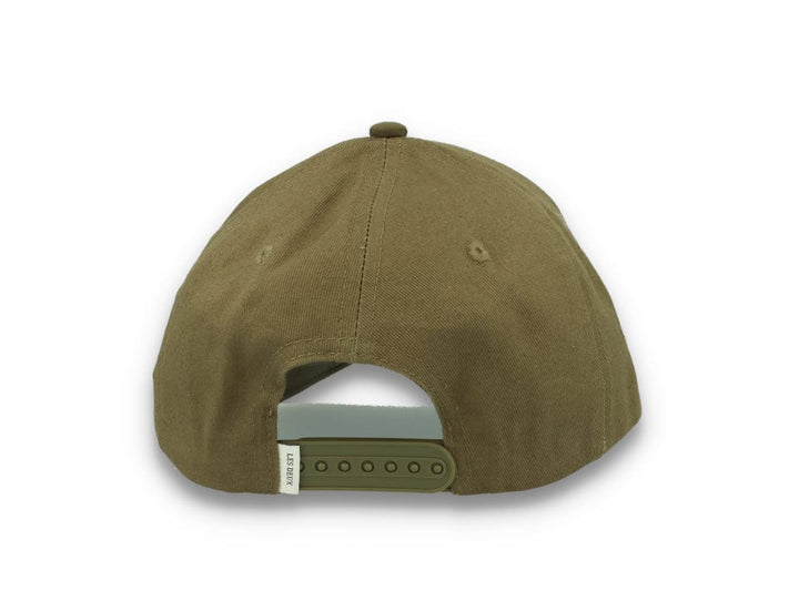 Baseball Cap Suede II Olive Night/Rosin - LOKK