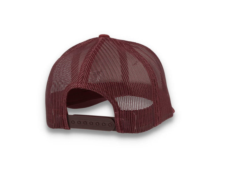 Maroon Trucker Cap Retro - Yupoong 6606 - LOKK