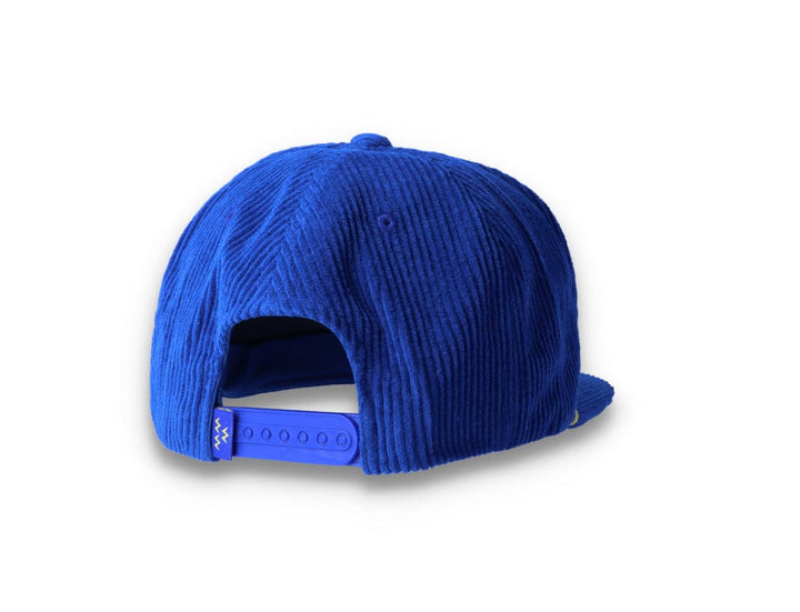 Snapback Cap Blue Weekend Warrior Corduroy - LOKK