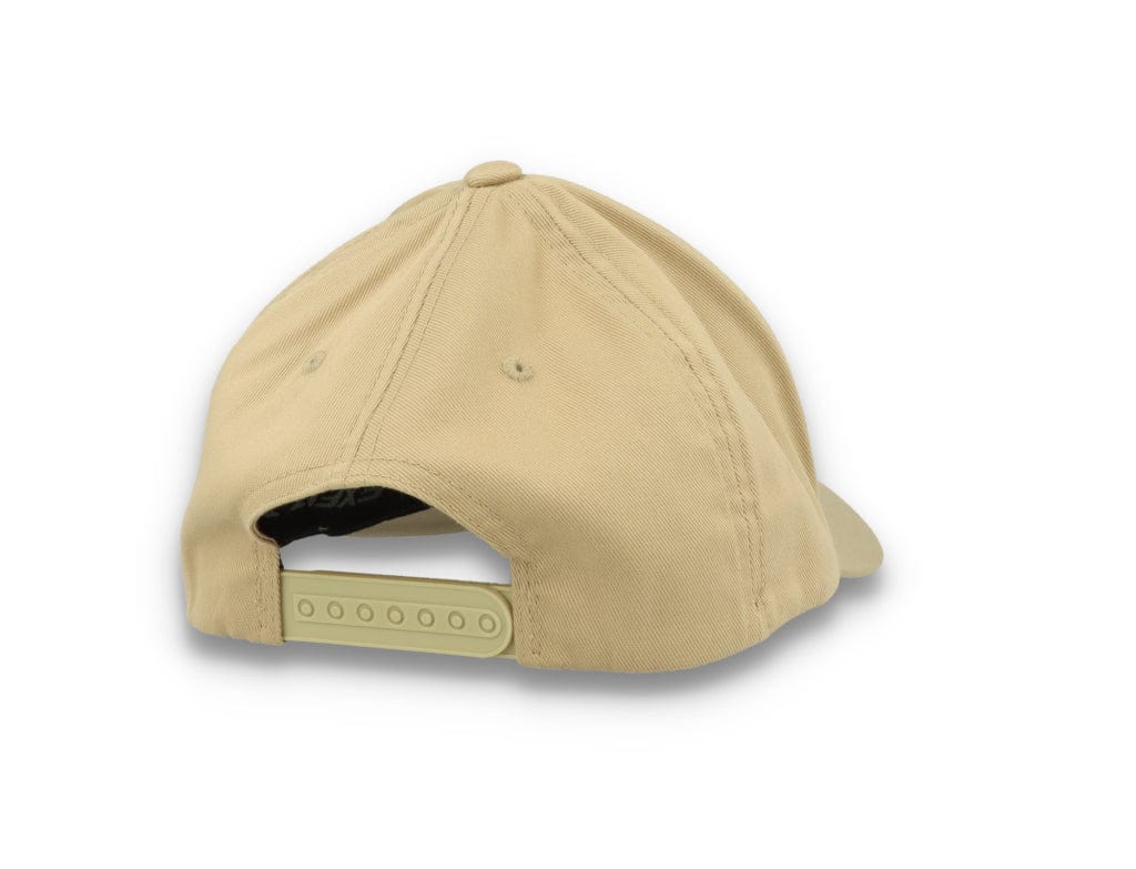 Curved Classic Snapback Khaki Flexfit 7706FF - LOKK