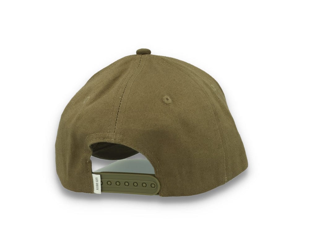 Baseball Cap Suede II Olive Night/Rosin - LOKK