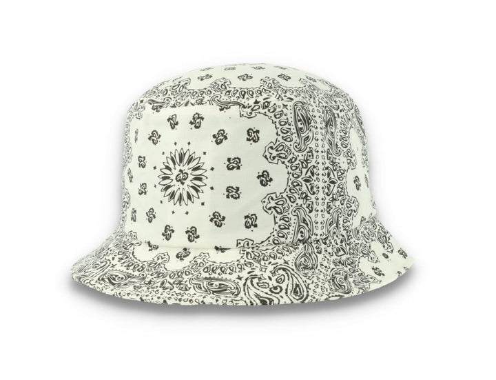 Bucket Hat Bandana Print White 5003BP - LOKK