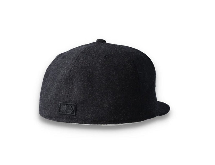 59FIFTY Melton Wool LA Dodgers Black/White - LOKK