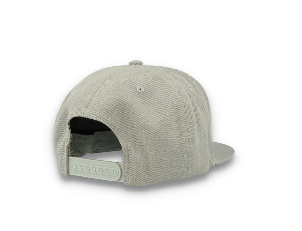 Silver Grey Snapback Cap 6089M - LOKK