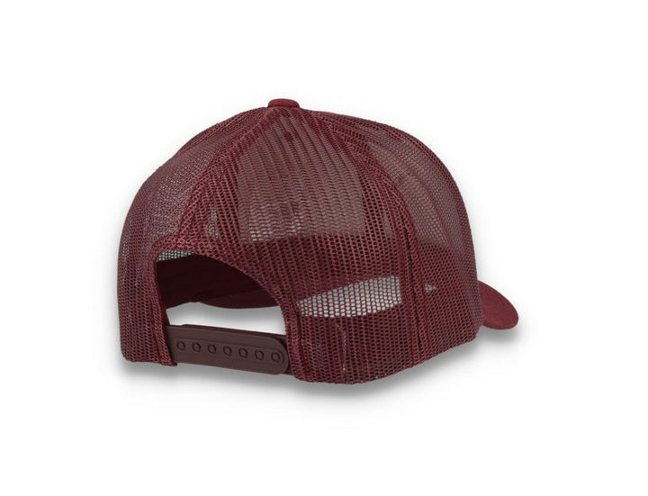 Maroon Trucker Cap Retro - Yupoong 6606 - LOKK