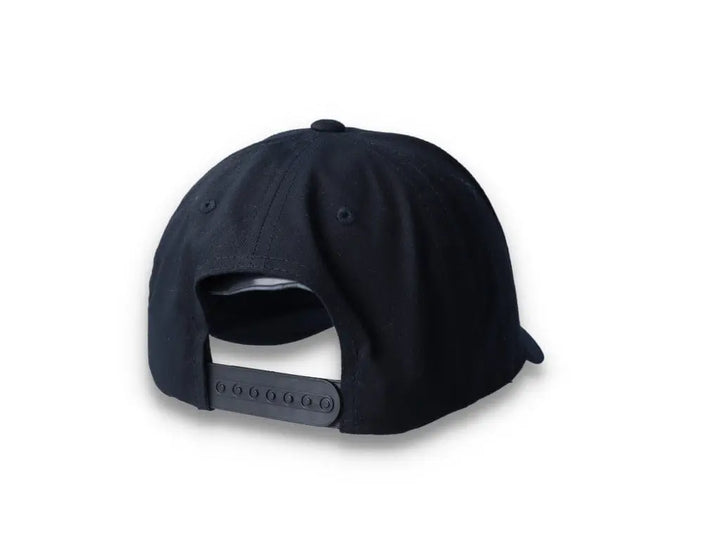Curved Baseball Cap Snapback Black - Yupoong 7706 - LOKK