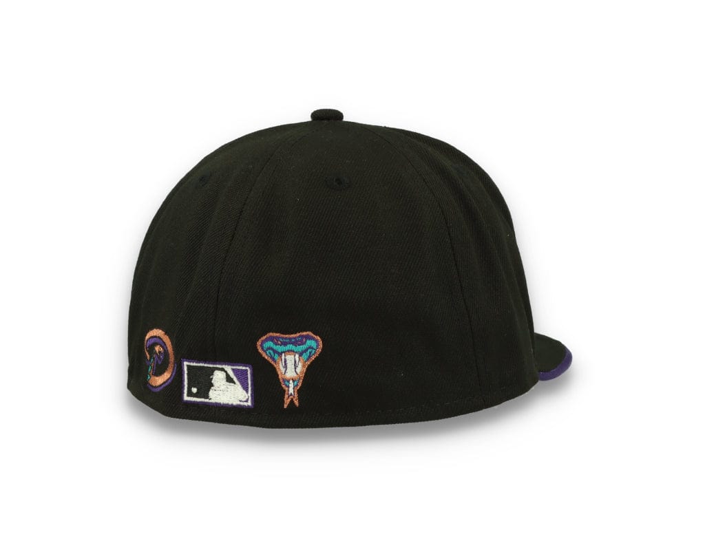 59FIFTY Team Colour Split Arizona Diamondbacks Black - LOKK