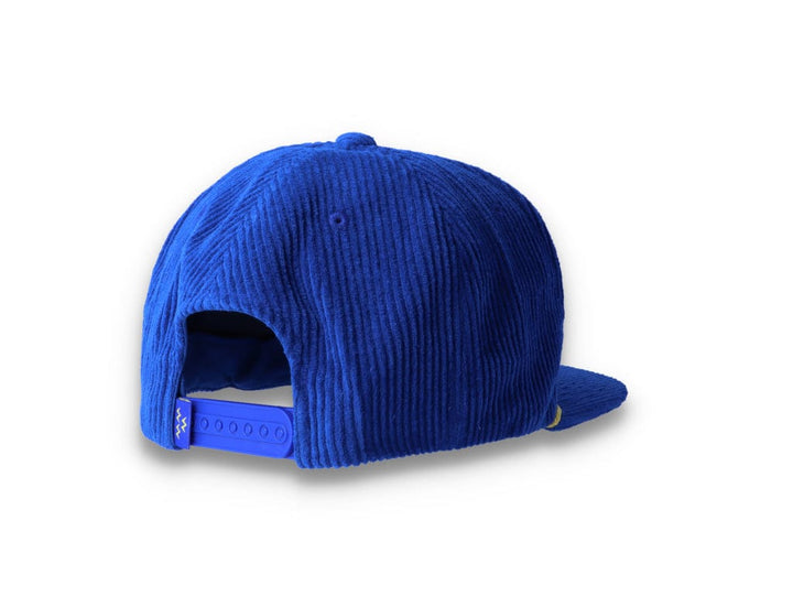 Snapback Cap Blue Weekend Warrior Corduroy - LOKK