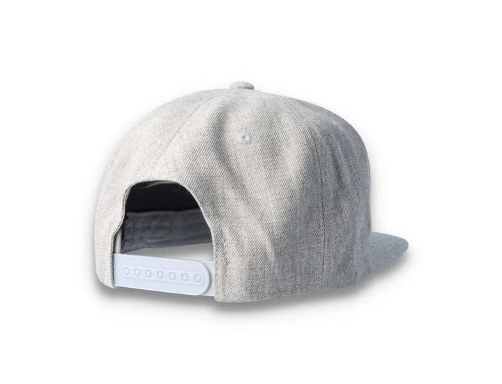 Heather Grey/Heather Grey Snapback Cap - Yupoong 6089M - LOKK