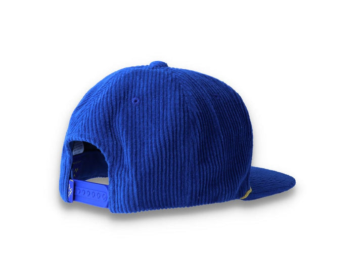 Snapback Cap Blue Weekend Warrior Corduroy - LOKK