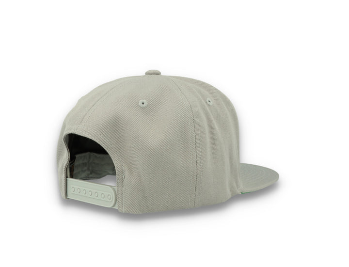 Silver Grey Snapback Cap 6089M - LOKK