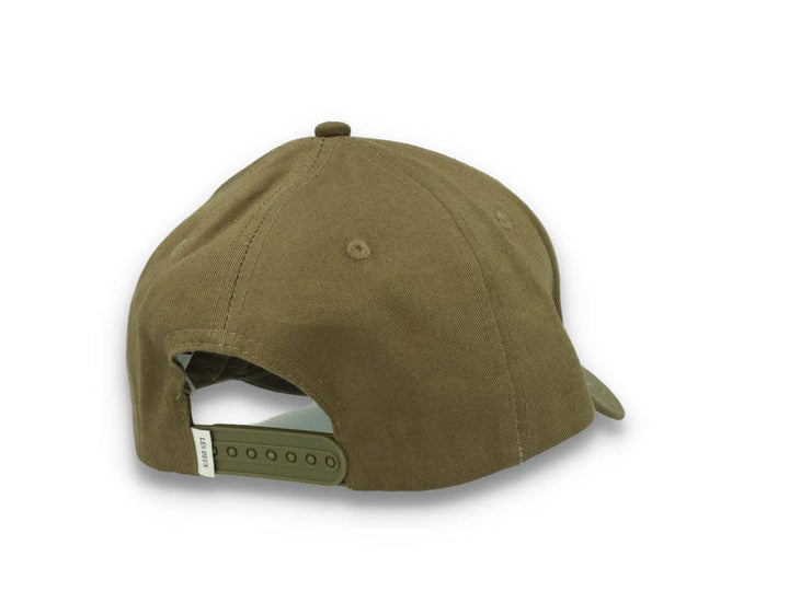 Baseball Cap Suede II Olive Night/Rosin - LOKK