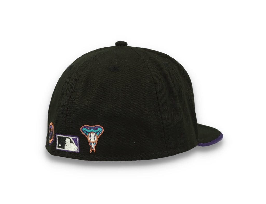 59FIFTY Team Colour Split Arizona Diamondbacks Black - LOKK