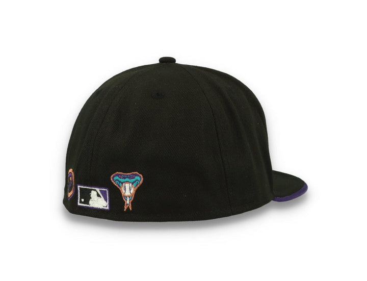 59FIFTY Team Colour Split Arizona Diamondbacks Black - LOKK