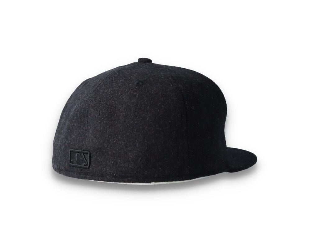 59FIFTY Melton Wool LA Dodgers Black/White - LOKK