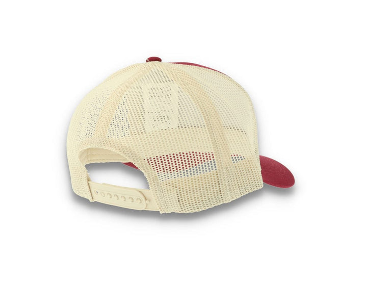 Trucker Cap Burgundy/Stone Atlantis Rapper Cotton - LOKK