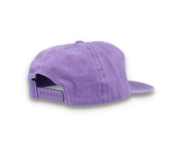 Free & Easy Don't Trip Washed Snapback Hat Purple - LOKK