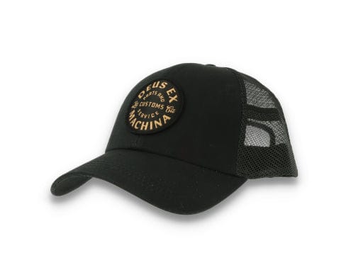 Trucker Cap Deus Eclipse Black - LOKK