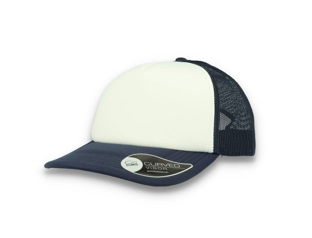 Trucker Cap Navy/White Atlantis Rapper Foam - LOKK