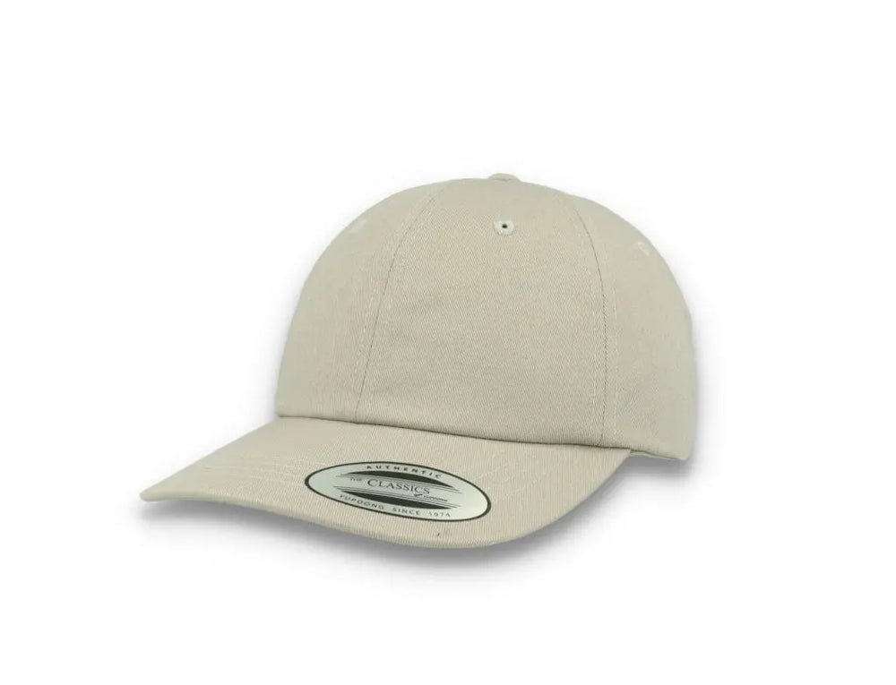 Silver Dad Cap Low Profile Cotton Twill - Yupoong 6245CM - LOKK