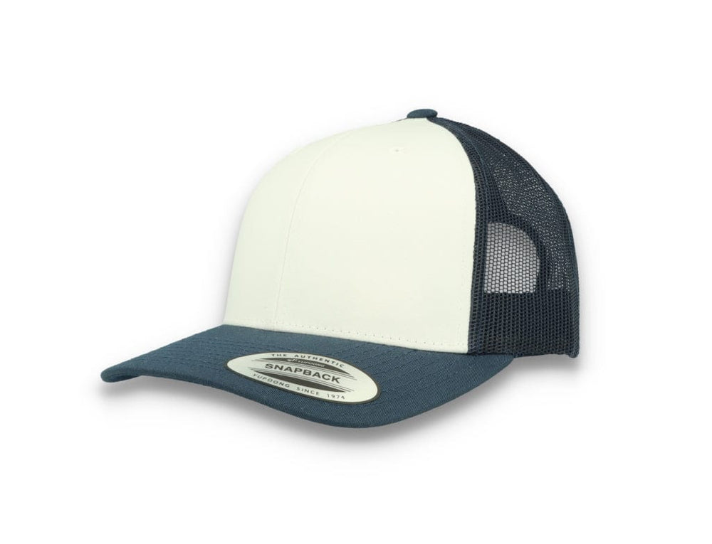 Retro Trucker White/Navy/White Flexfit 6606CF - LOKK