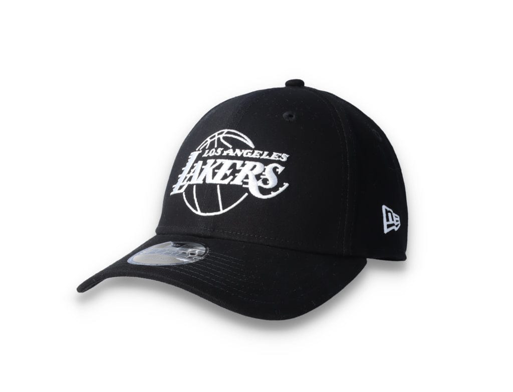 Cap Black LA Lakers NBA Essential Outline - LOKK