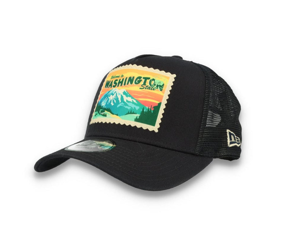 9FORTY A-Frame Trucker Cap Postcard Washington State - LOKK