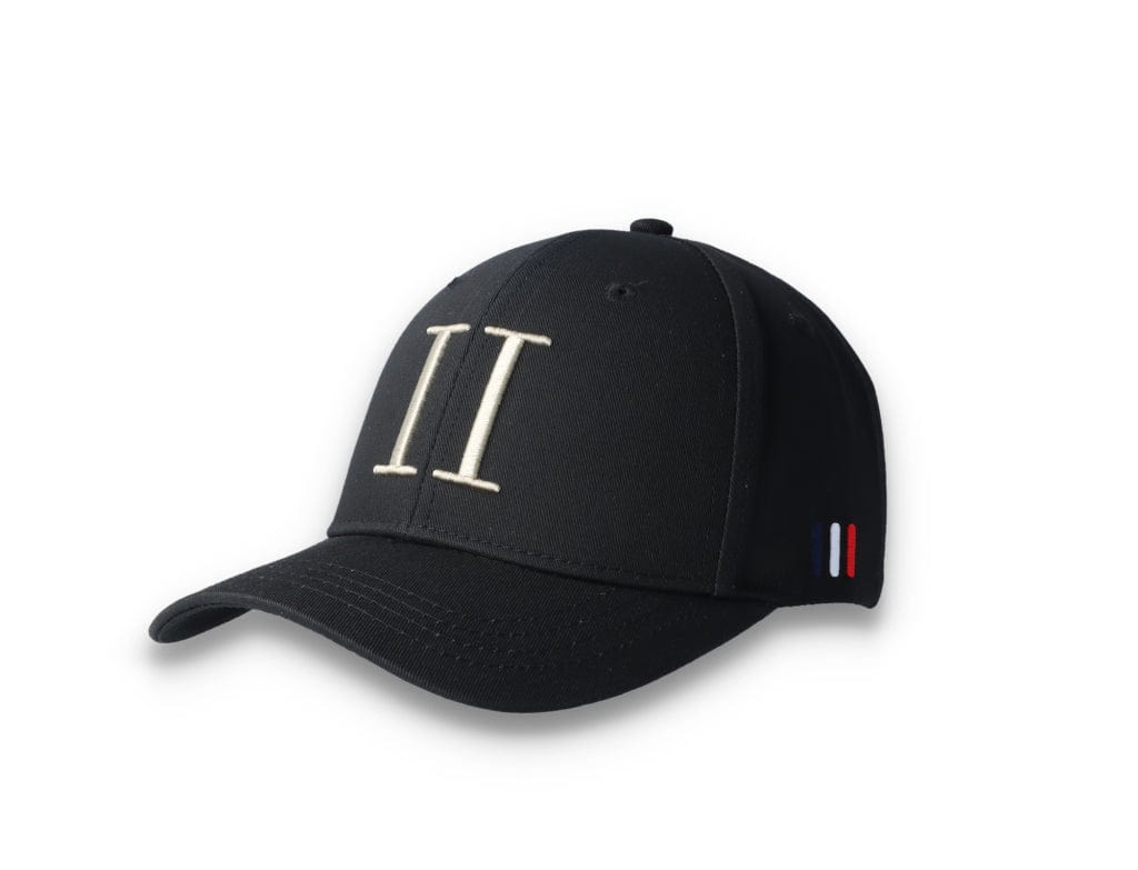 Encore Organic Baseball Cap Black/Oyster Grey - LOKK