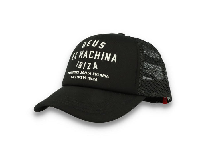 Trucker Cap Black Deus Ibiza Address - LOKK