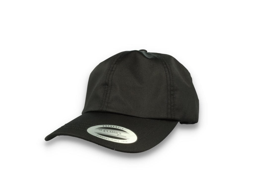 Flexfit 6245SC Low Profile Satin Cap 6245SC Black - LOKK