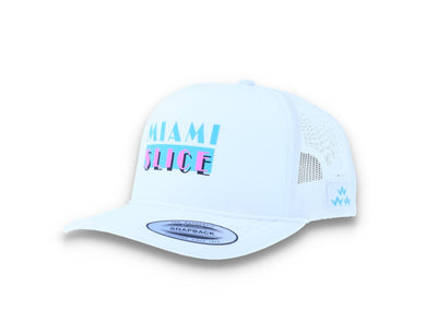 Miami Slice Trucker Cap White