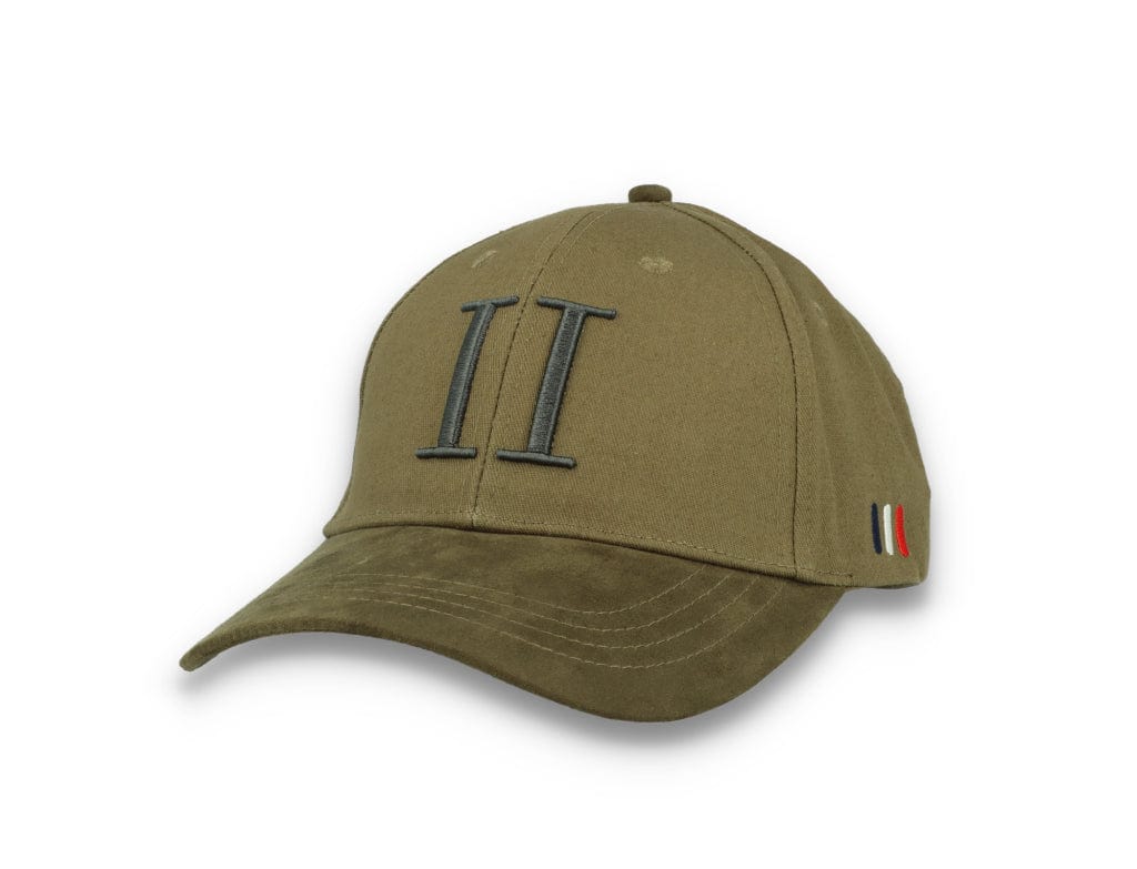 Baseball Cap Suede II Olive Night/Rosin - LOKK