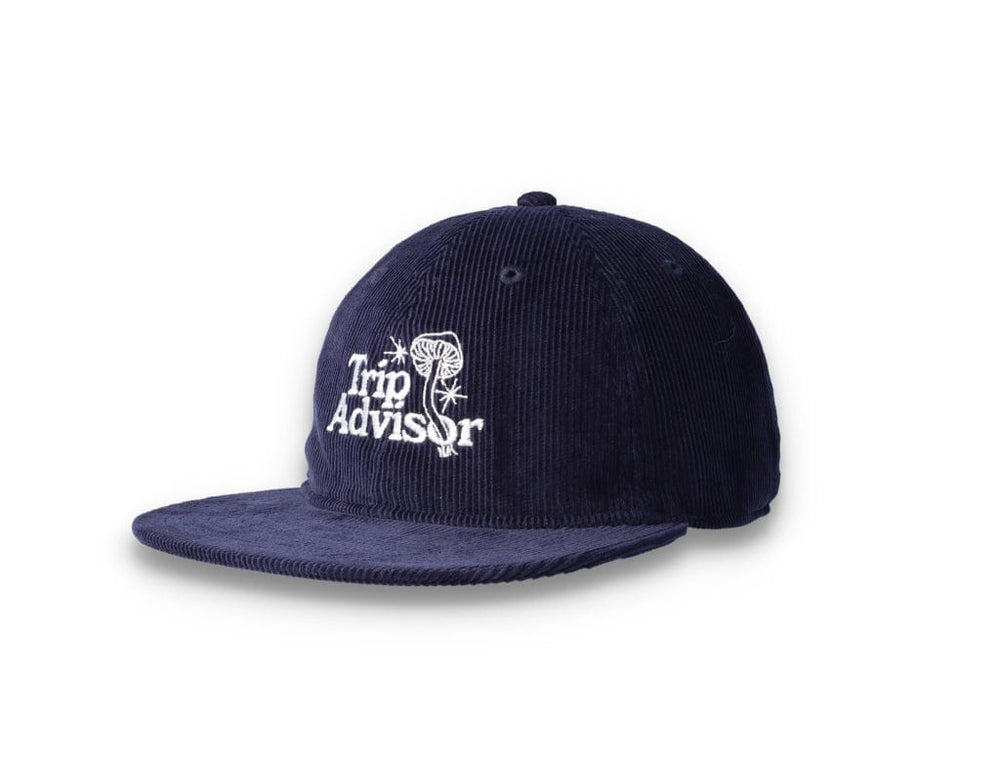 Playdude Trip Advisor Cord Cap Navy - LOKK